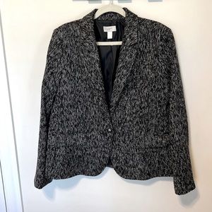 LOFT Women’s Tweed Blazer / Size 16 / Like New Condition - Never Worn